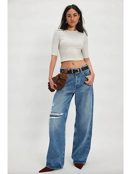 Citizens Of Humanity Denim - Citizens of Humanity Ayla Baggy Jeans Calvary